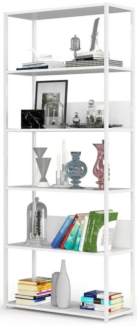 Etajera Akord Loft 80 6P (White)