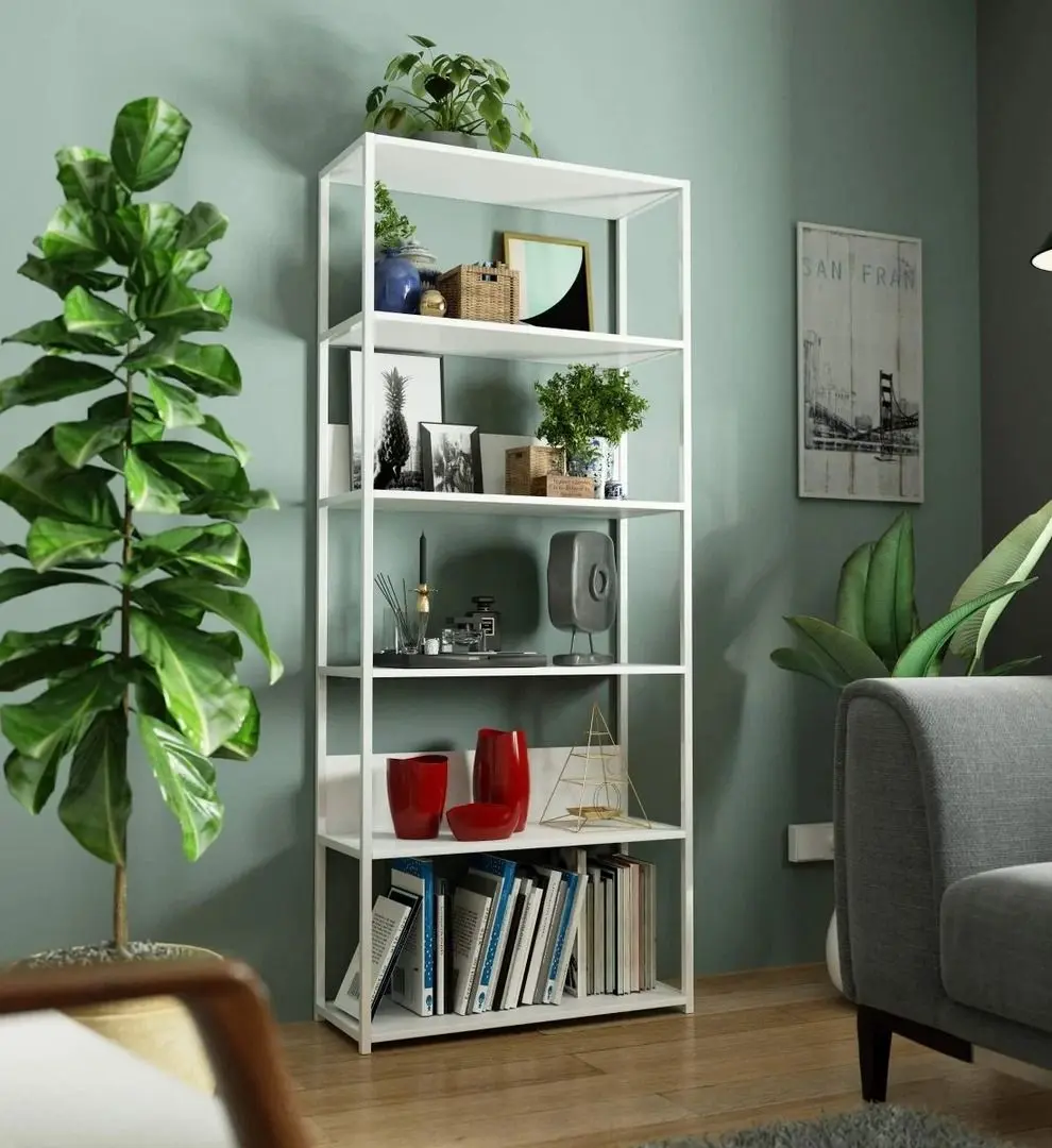 Etajera Akord Loft 80 6P (White)