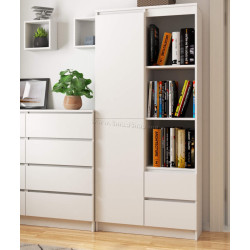 Etajera Akord R11 R80 1D 2SZ (White)