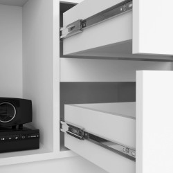 Стеллаж Akord R11 R80 1D 2SZ (White) Thumb