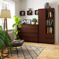 Dulap combinat Akord R11 R80 1D2SZ (Wenge) Thumb