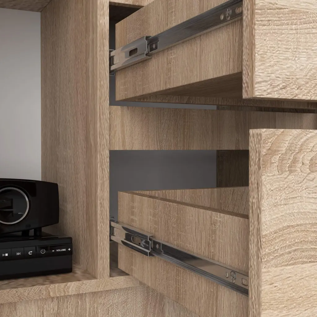 Стеллаж Akord R15 R80 1D 2SZ CLP PK (Sonoma Oak) - 5