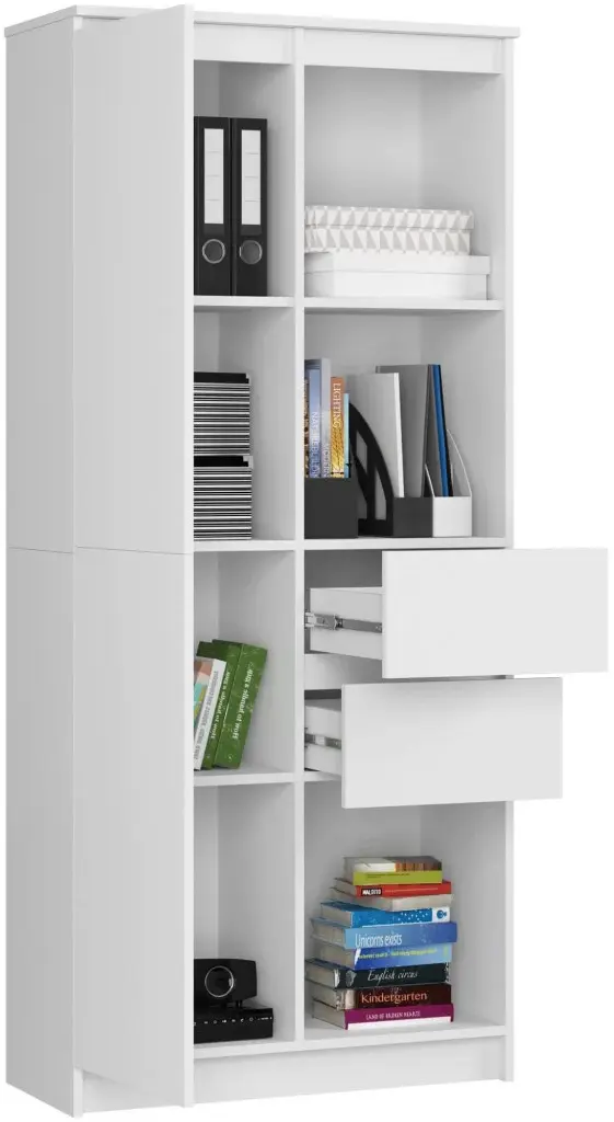 Стеллаж Akord R15 R80 1D 2SZ (White)