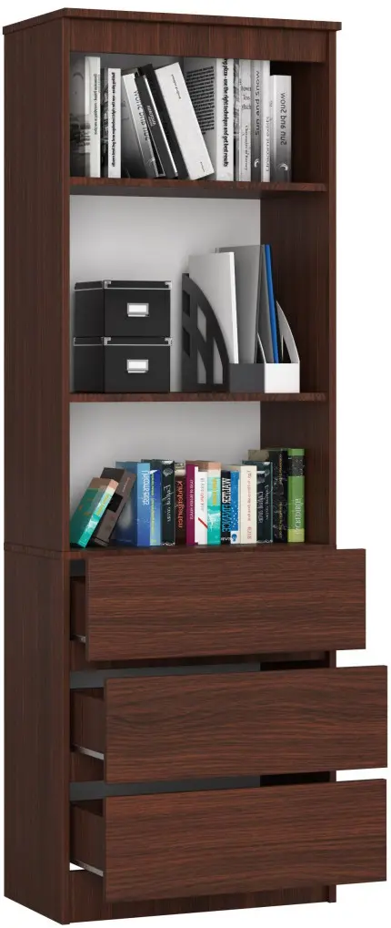 Стеллаж Akord R60 3SZ 2P CLP PK (Wenge) - 3