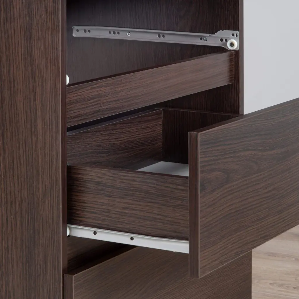 Стеллаж Akord R60 3SZ 2P CLP PK (Wenge) - 5