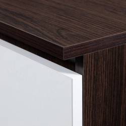 Стеллаж Akord R60 3SZ 2P CLP PK (Wenge/White) Thumb