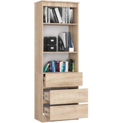 Etajera Akord R60 3SZ (Sonoma Oak) Thumb