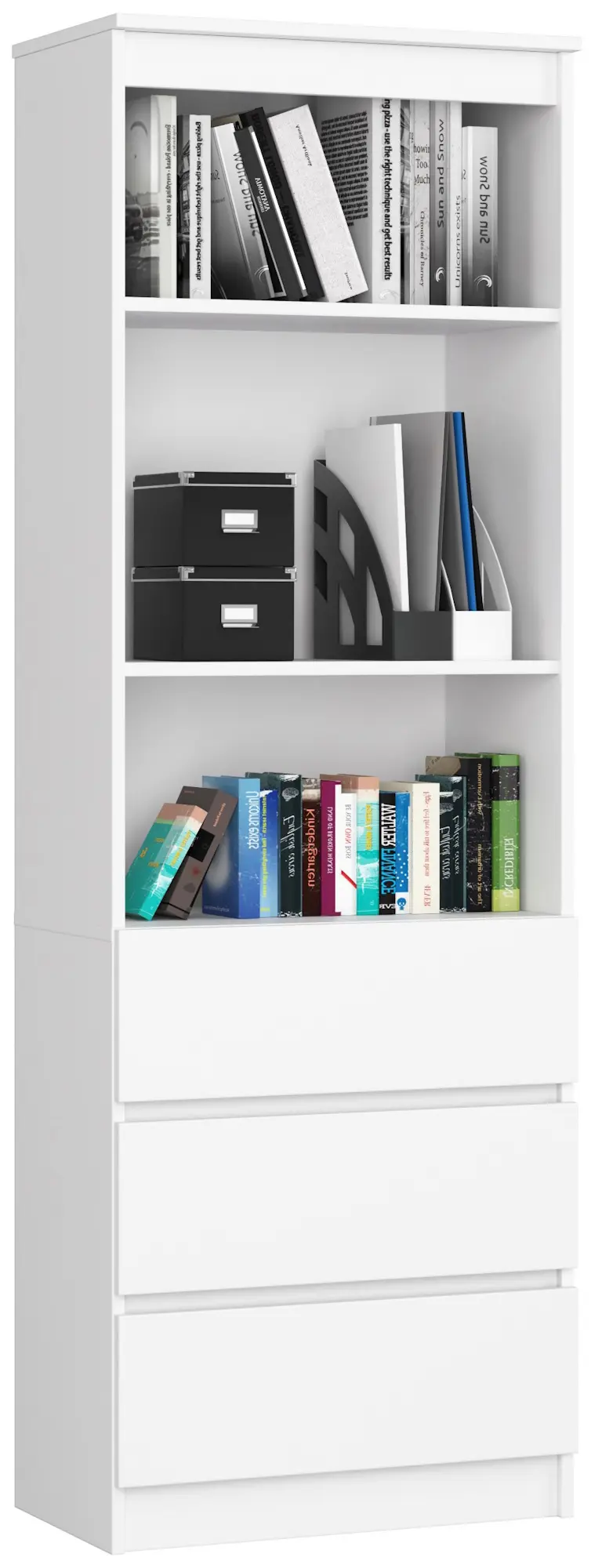 Etajera Akord R60 3SZ (White)