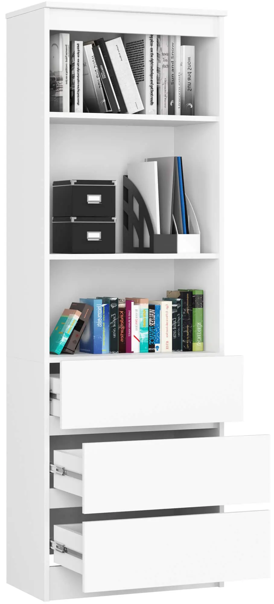 Etajera Akord R60 3SZ (White)