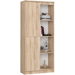 Стеллаж Akord R80 1D 4P (Sonoma Oak) Thumb