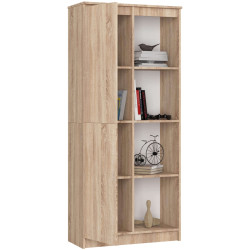 Стеллаж Akord R80 1D 4P (Sonoma Oak) Thumb