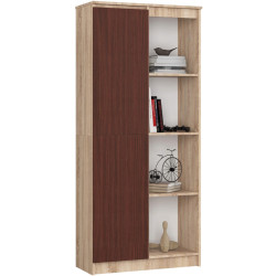 Etajera Akord R80 1D 4P (Sonoma Oak/Wenge) Thumb