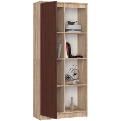 Etajera Akord R80 1D 4P (Sonoma Oak/Wenge) Thumb