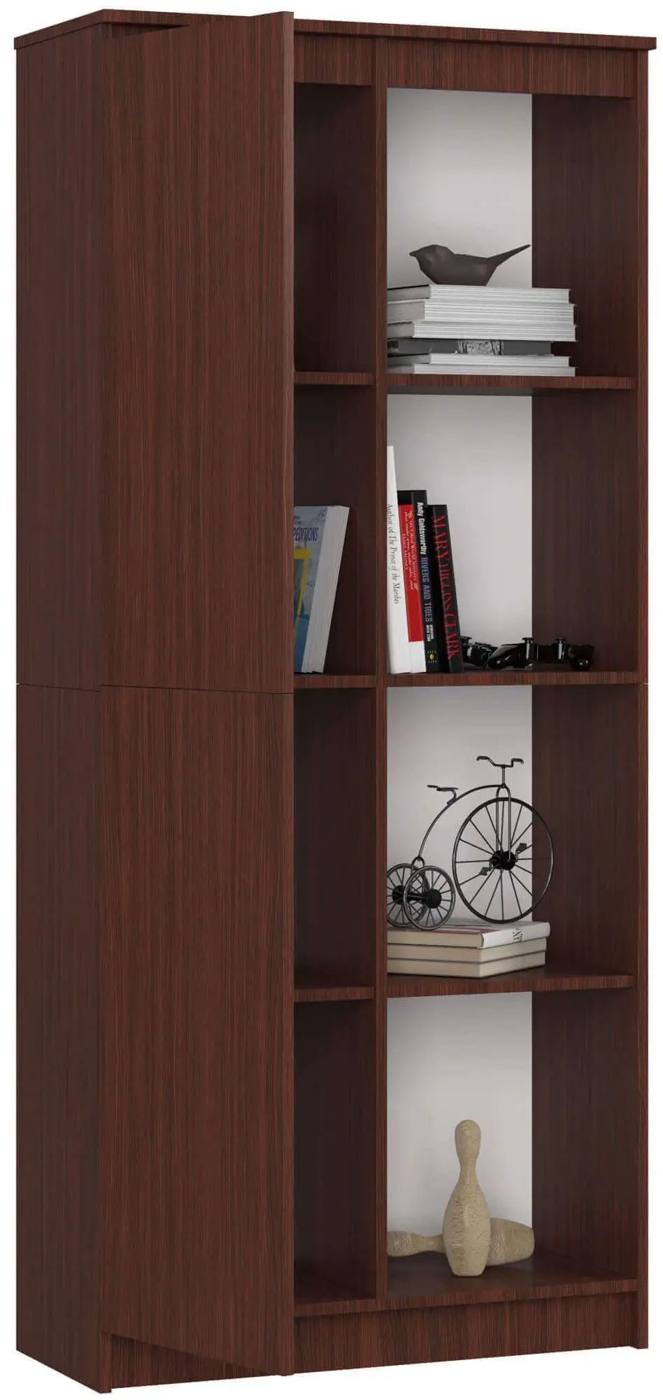 Etajera Akord R80 1D 4P (Wenge)