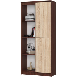 Etajera Akord R80 1D 4P (Wenge/Sonoma Oak) Thumb