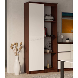 Etajera Akord R80 1D 4P (Wenge/White)