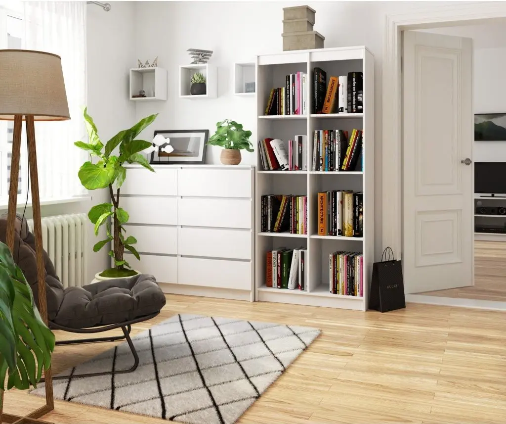 Etajera Akord R80 CLIP 8 (White)