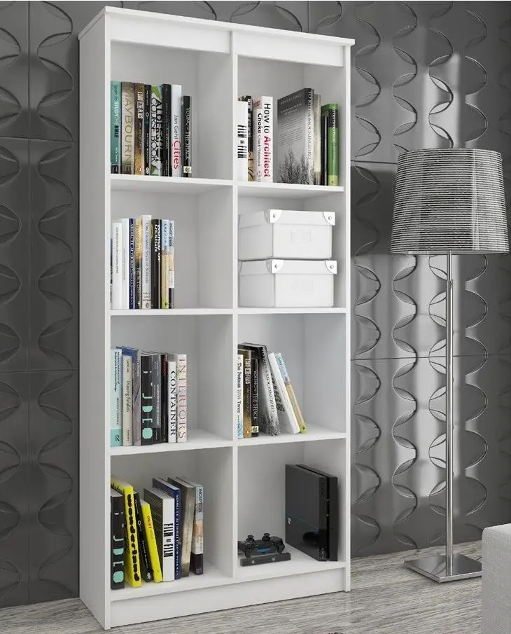 Etajera Akord R80 CLIP 8 (White)