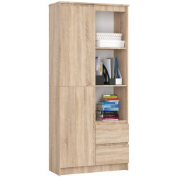 Etajera Akord R80 R11 2D2SZ (Sonoma Oak) Thumb