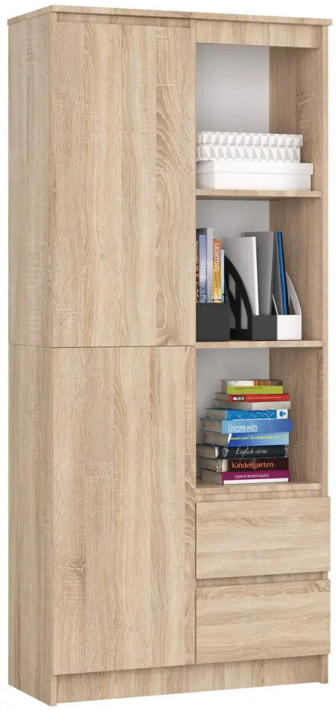 Etajera Akord R80 R11 2D2SZ (Sonoma Oak)