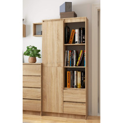 Etajera Akord R80 R11 2D2SZ (Sonoma Oak)