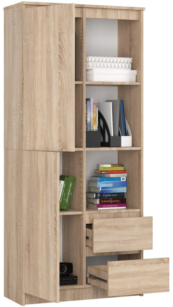 Etajera Akord R80 R11 2D2SZ (Sonoma Oak)