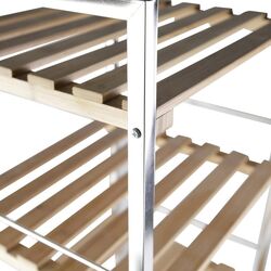 Этажерка Axentia 282138 (Bamboo/Silver) Thumb