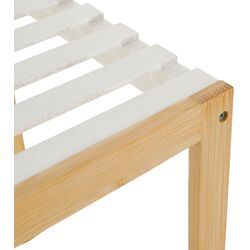 Etajera Axentia 136118 (Natural Bamboo/White) Thumb