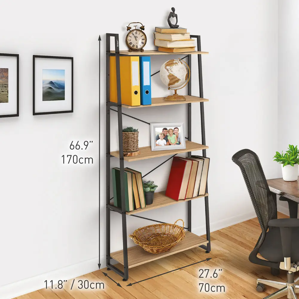 Etajera Barkan S170X5LO (Light Oak) - 2