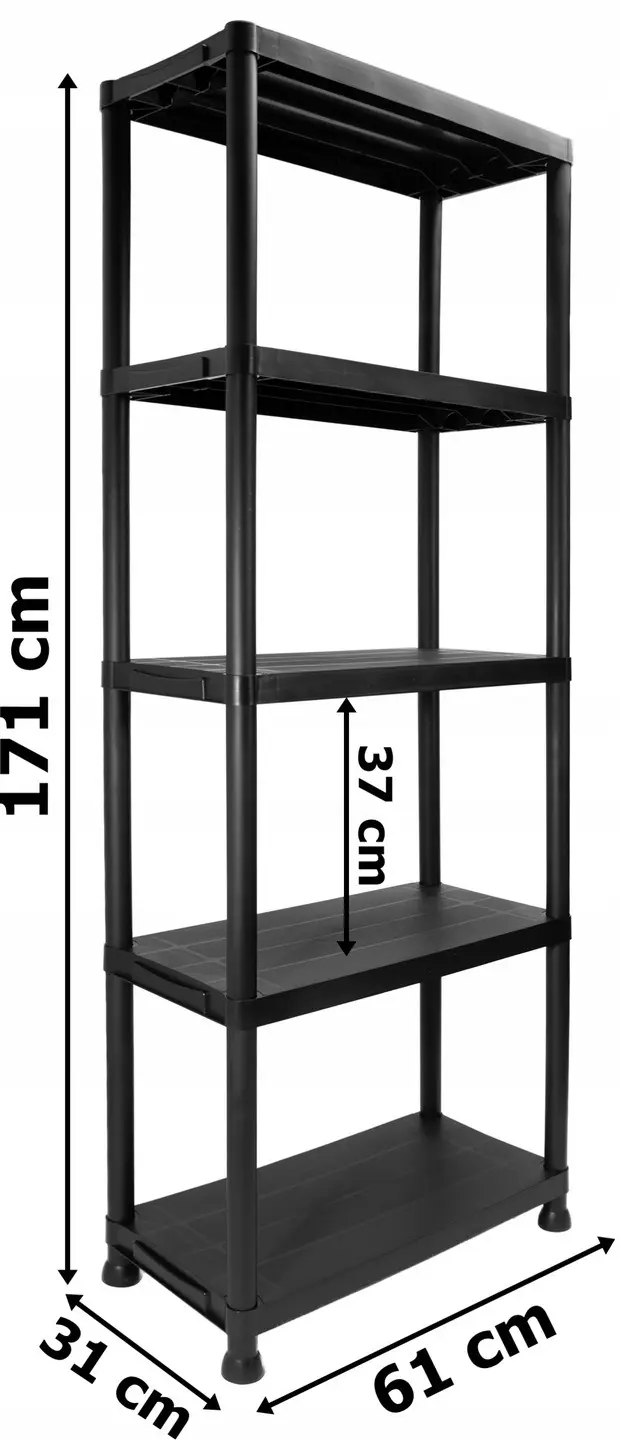 Стеллаж Chomik PWI0463 (Black) - 4