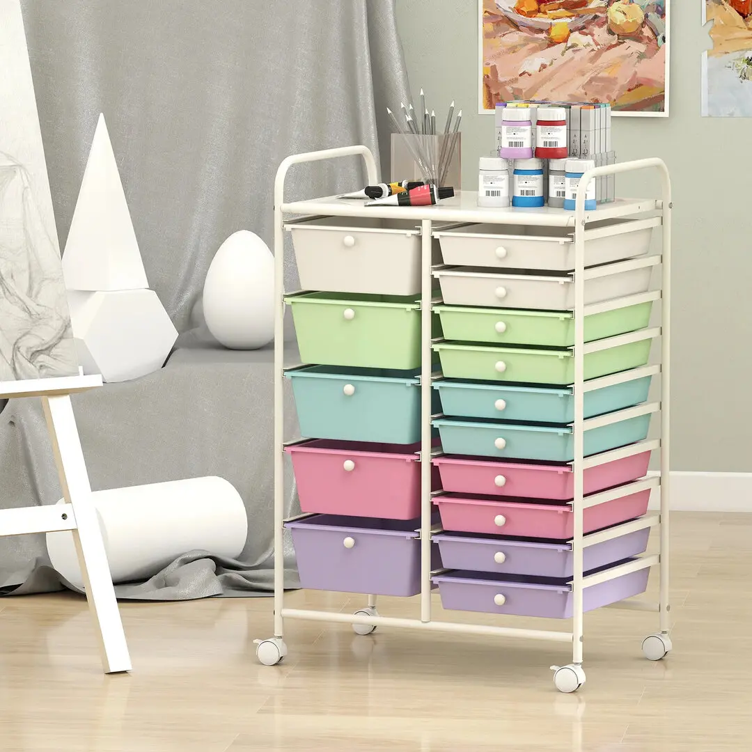 Etajera-organizator Costway HW53825BQ (Multicolore)