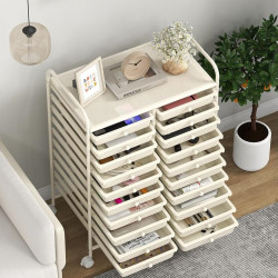 Этажерка-органайзер Costway HW56501WH (White) Thumb