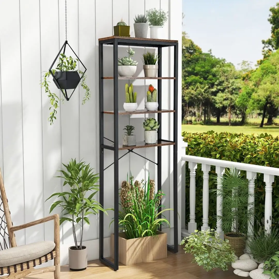 Etajera Costway BA7880CF (Rustic Brown)