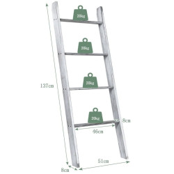 Etajera Costway BA8387GR (Grey) Thumb