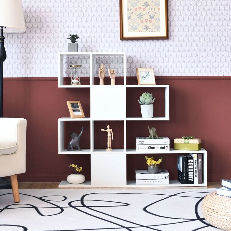 Стеллаж Costway CB10293WH (White)