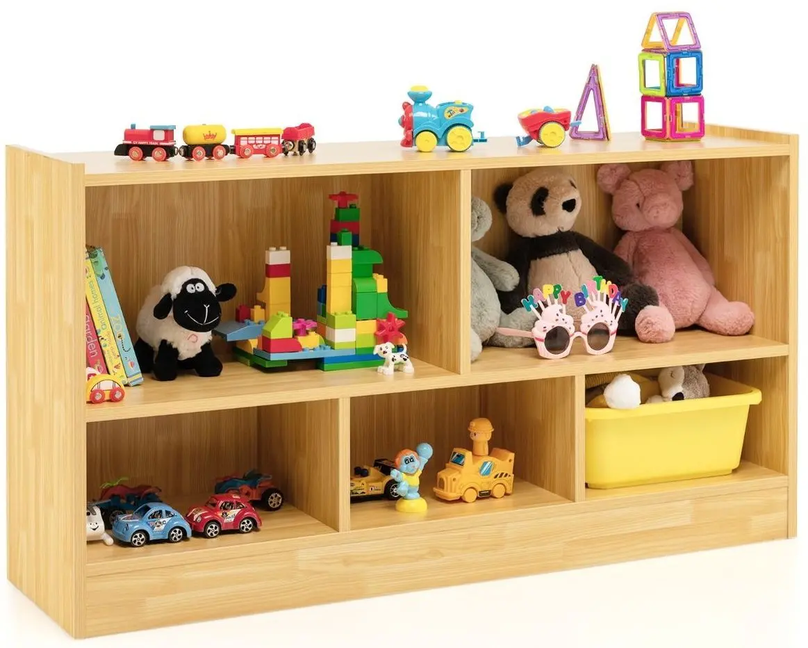 Стеллаж Costway CB10297BE (Natural)