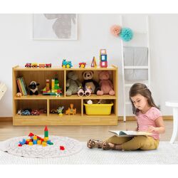 Стеллаж Costway CB10297BE (Natural) Thumb