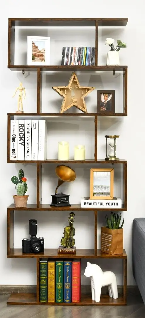 Etajera Costway CB10344CF (Coffee)