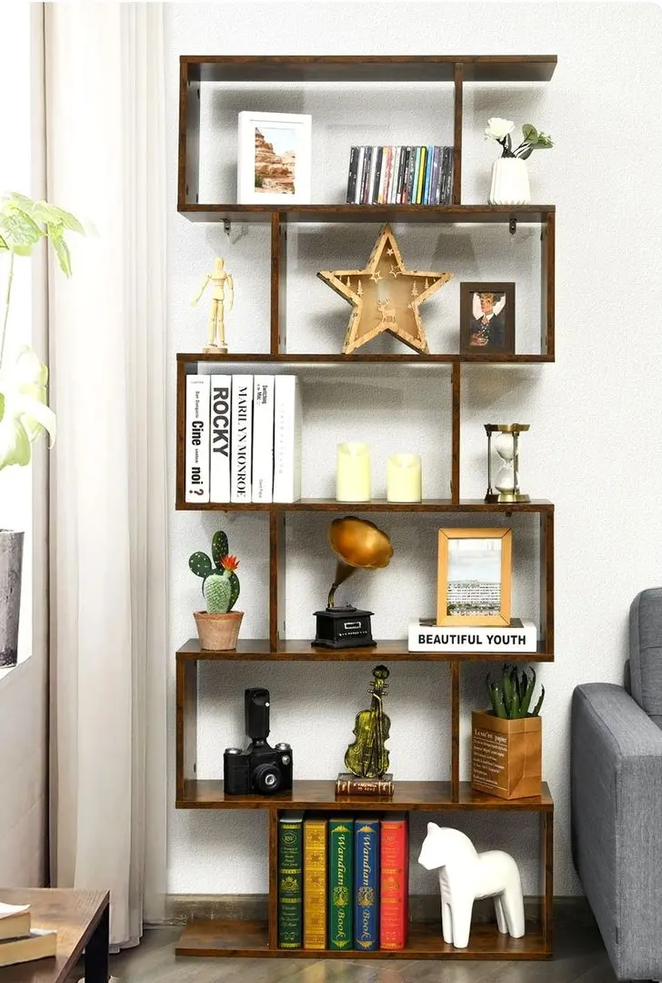 Etajera Costway CB10344CF (Coffee)