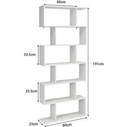 Etajera Costway CB10344WH (White) Thumb