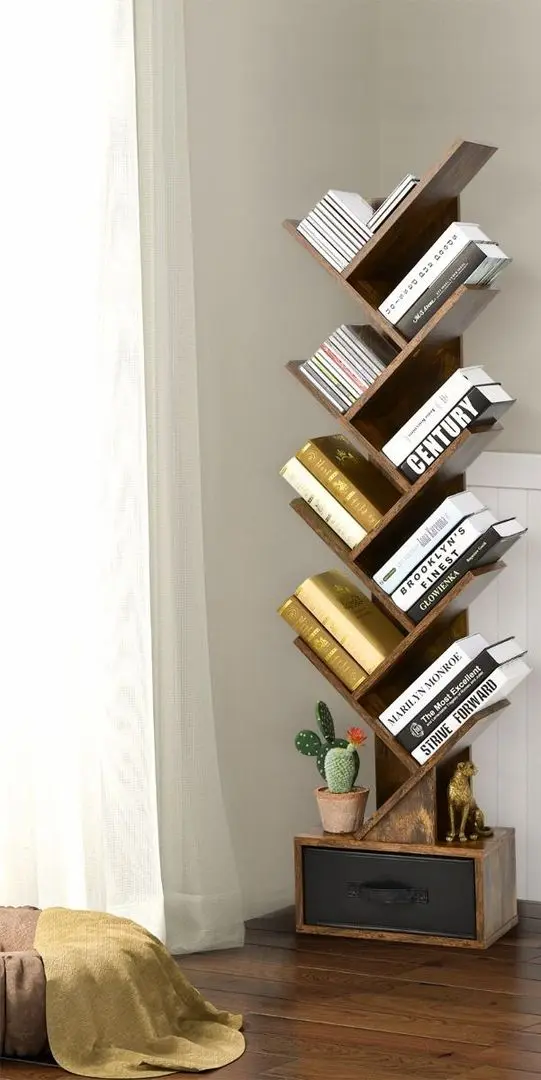 Etajera Costway CB10372CF (Brown)