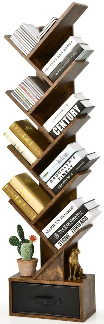 Etajera Costway CB10372CF (Brown)