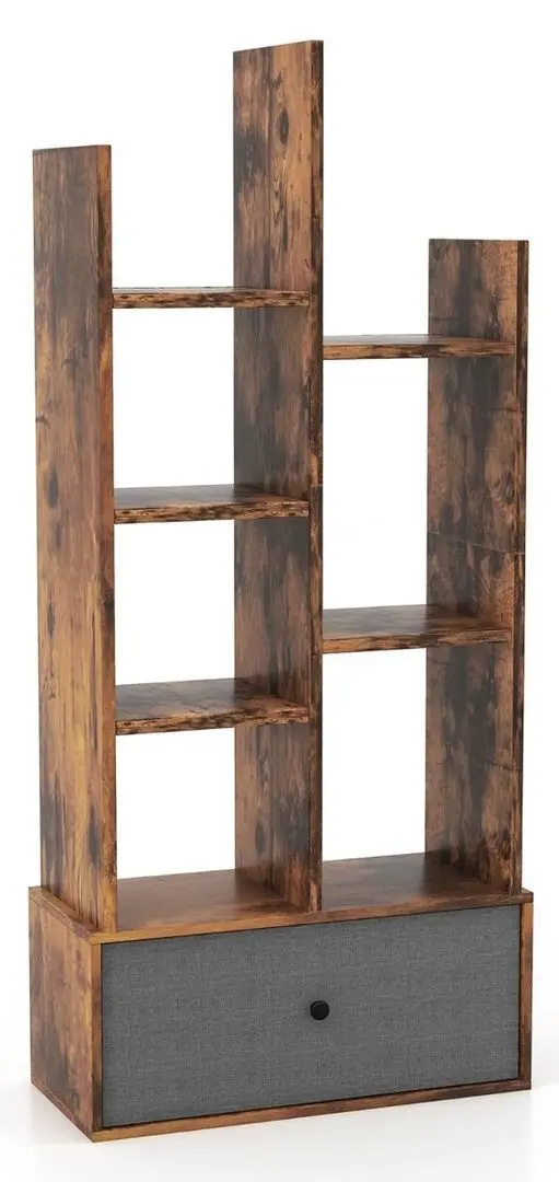 Стеллаж Costway CB10406CF (Brown) - 2