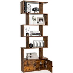 Стеллаж Costway CB10422CF (Brown) Thumb
