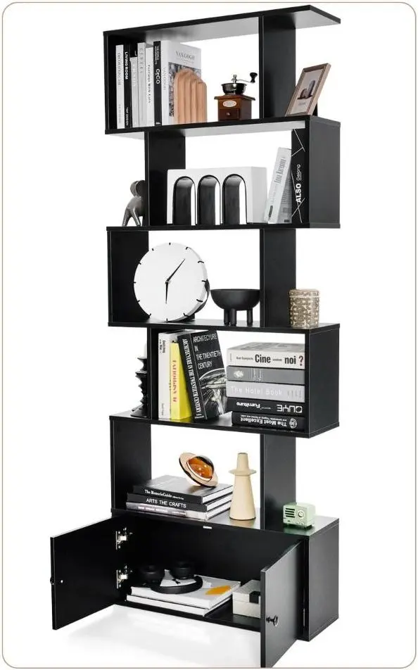 Etajera Costway CB10422DK (Black)