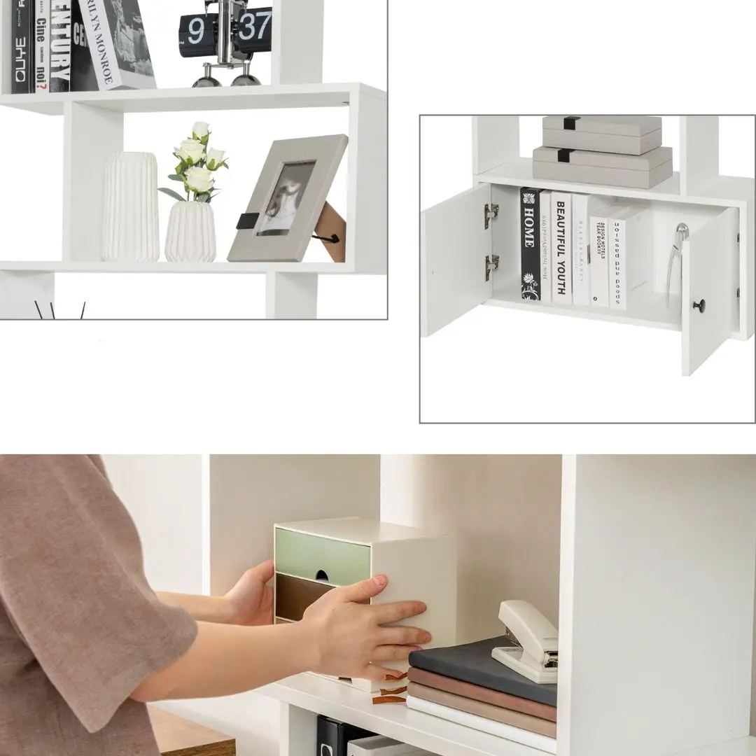 Etajera Costway CB10422WH (White)