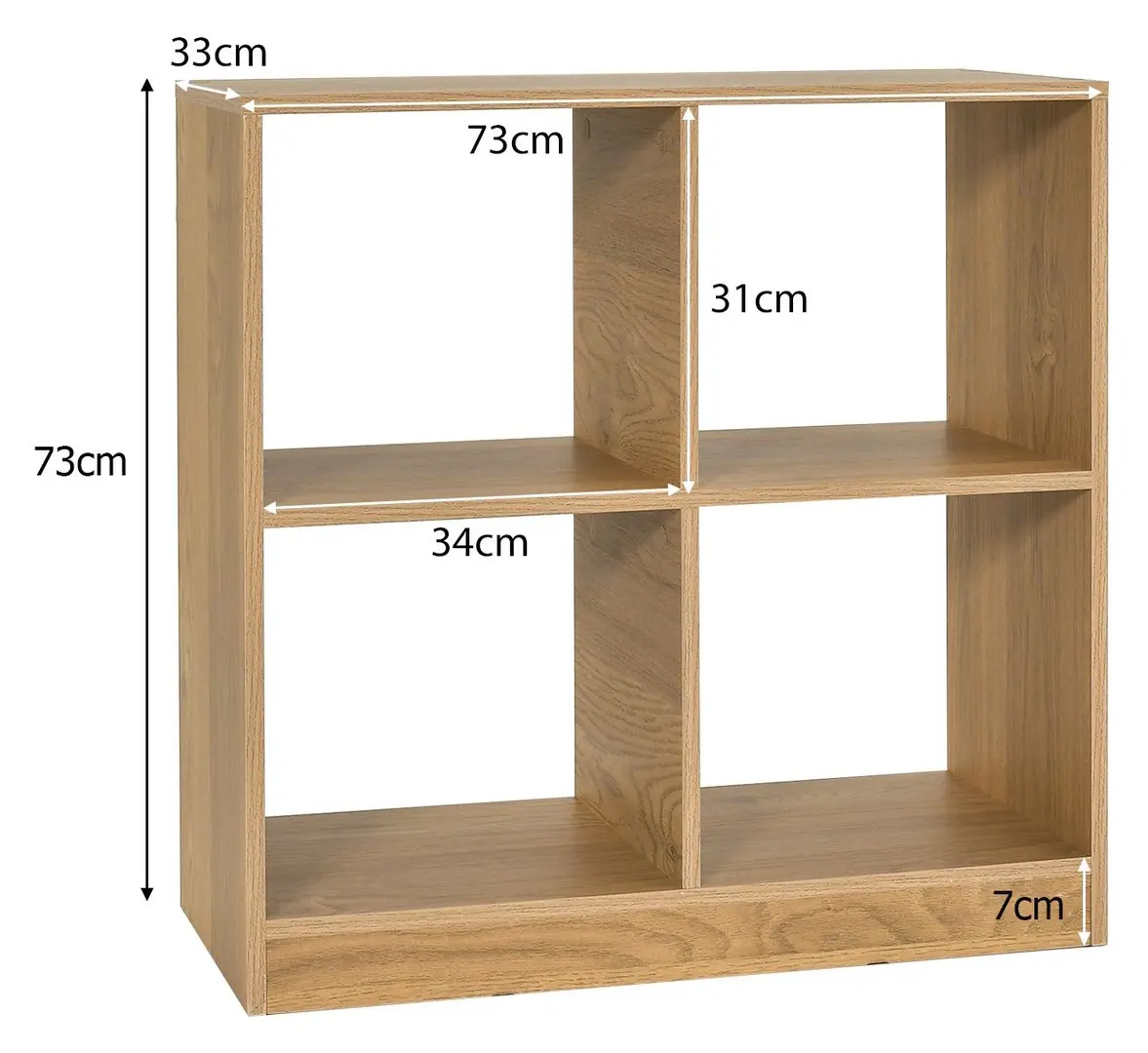 Etajera Costway CB10443NA (Natural)