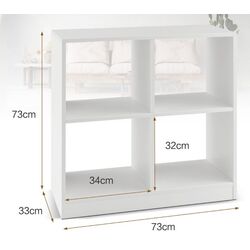 Etajera Costway CB10443WH (White) Thumb