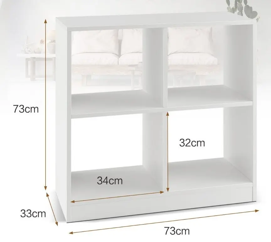 Etajera Costway CB10443WH (White)