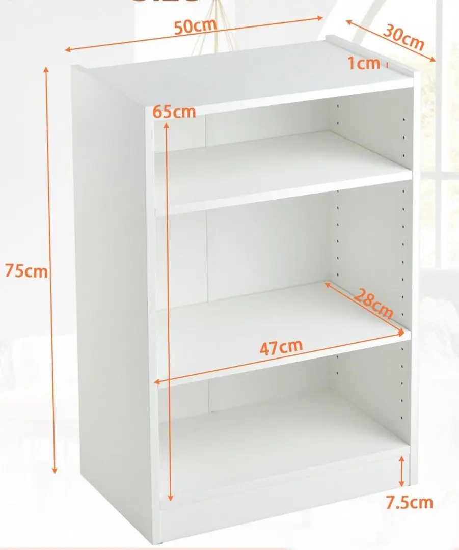 Etajera Costway CB10458WH (White) - 7